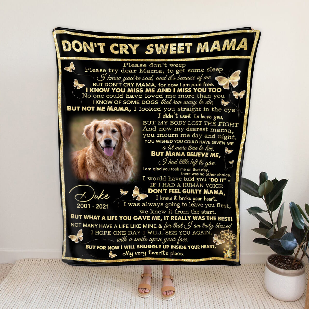 Don't Cry for Me Mom - Personalized Christmas Gifts Custom